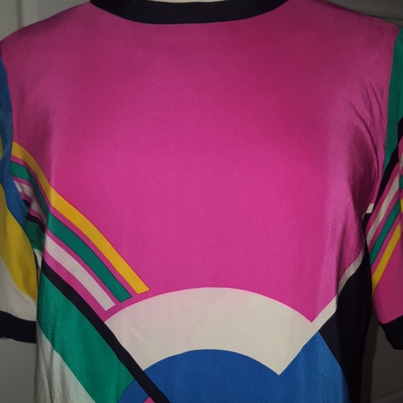 📼Vintage 80's T shirt style mini dress - Picture 7 of 8